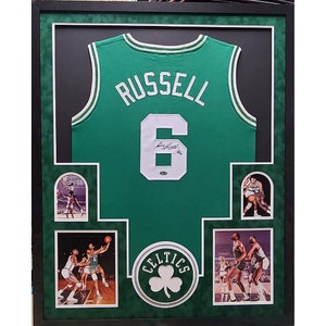 Bill Russell Autographed USF Green Jersey