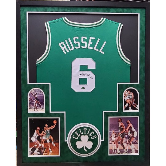 Bill Russell Jersey Patch NBA Basketball Memorial Iron on #6 patch every  nba team will wear them