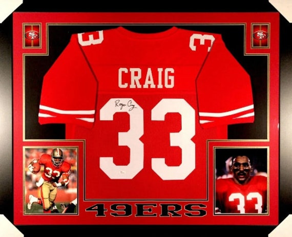 Roger Craig Autographed Signed Framed San Francisco 49ers 