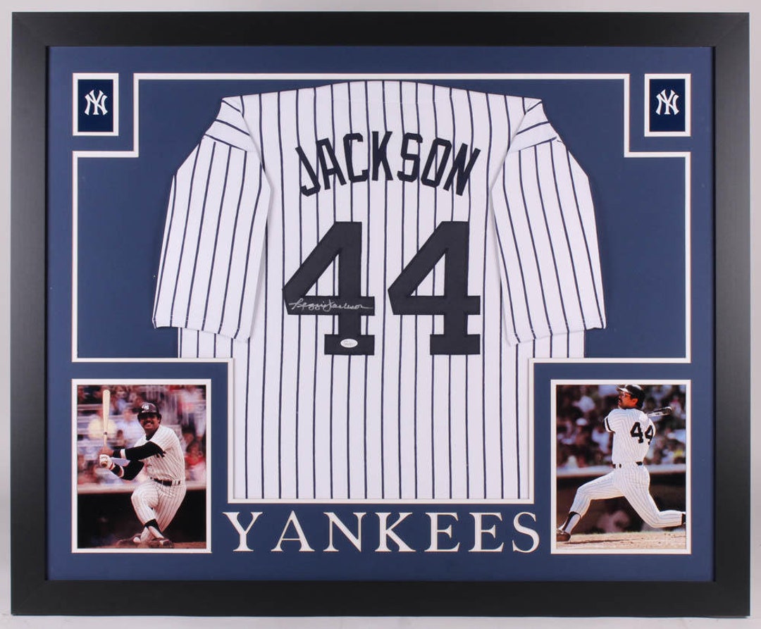 Reggie Jackson Autographed Signed Framed New York Yankees 