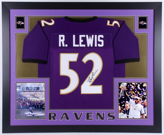 ray lewis framed jersey