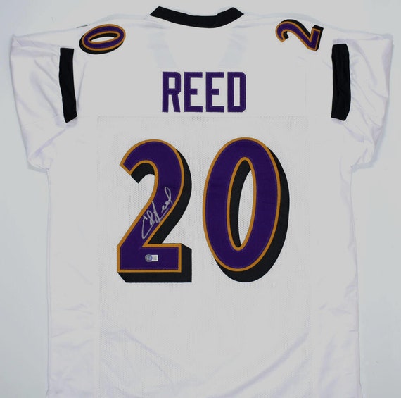 Ed Reed Autographed Signed Baltimore Ravens Jersey BECKETT