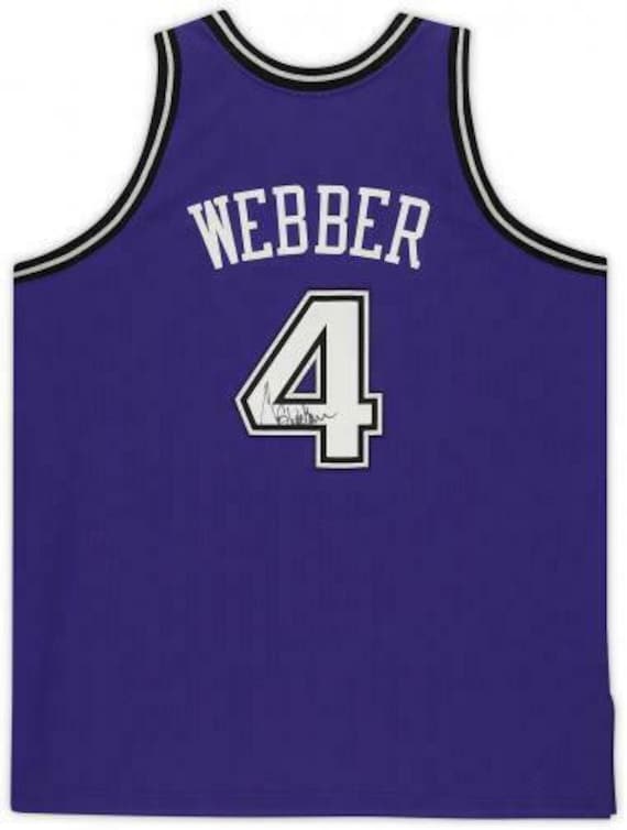 Chris Webber Autographed Signed Framed Sacramento Kings Jersey - Etsy