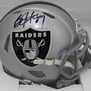 Bo Jackson Autographed Signed Oakland Raiders Mini Helmet JSA COA