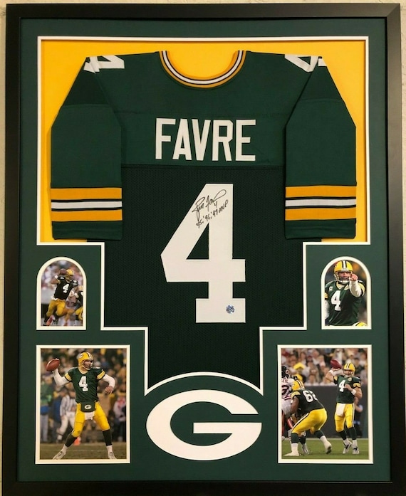 brett favre autographed jersey