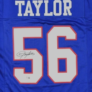 Lawrence Taylor Autographed Signed New York Giants Jersey BECKETT