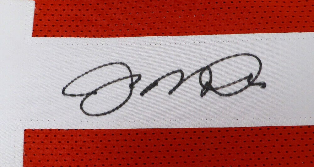Free Shipping Joe Montana San Fransico Signed Autograph Custom Jersey Rare  Split Half Half Color Sports Memorabilia - China Football Jersey and Sports  Wear price