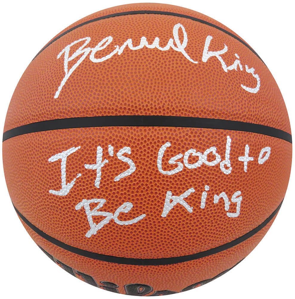 Bernard King It's Good To Be King New York Knicks Autographed 16 x 20  Framed Basketball Photo
