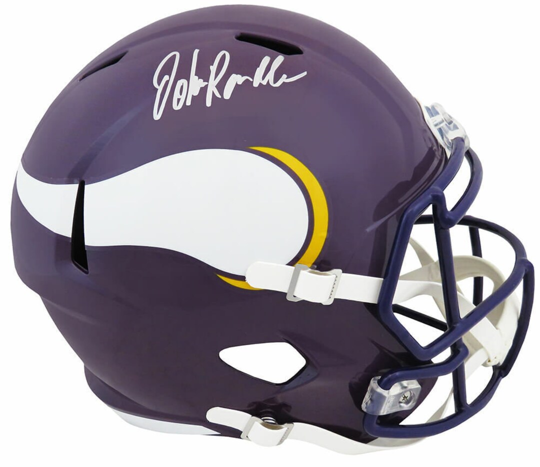 John Randle Autographed Signed Minnesota Vikings FS Helmet - Etsy