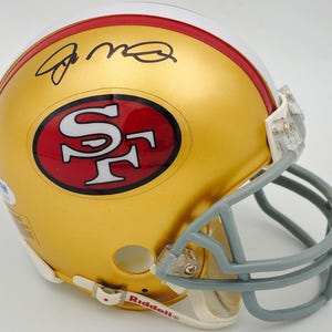 Joe Montana Autographed Signed San Francisco 49ers Mini Helmet FANATICS