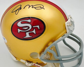 ジョー・モンタナ JOE MONTANA 記念プレート 直筆サイン入り