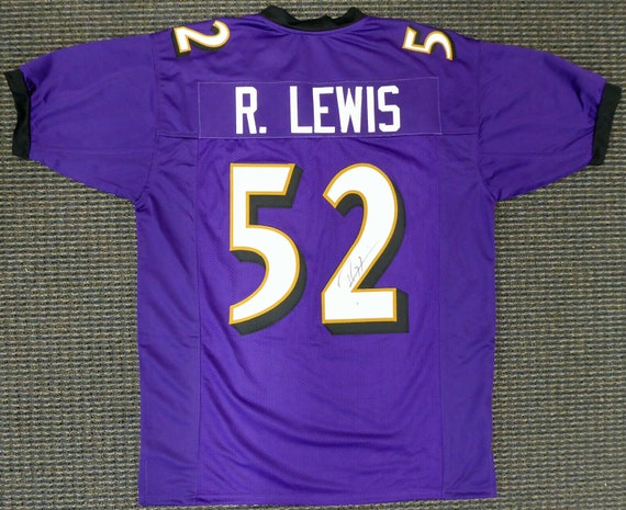 Baltimore Ravens Ray Lewis Autographed Signed Stat Jersey Jsa Coa – MVP  Authentics