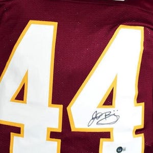 John Riggins gesigneerde gesigneerde Washington-jersey BECKETT COA