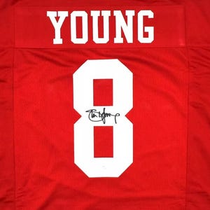 Steve Young Autographed Signed San Francisco 49ers Jersey JSA COA