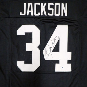 Bo Jackson Autographed Signed Oakland Raiders Jersey BECKETT