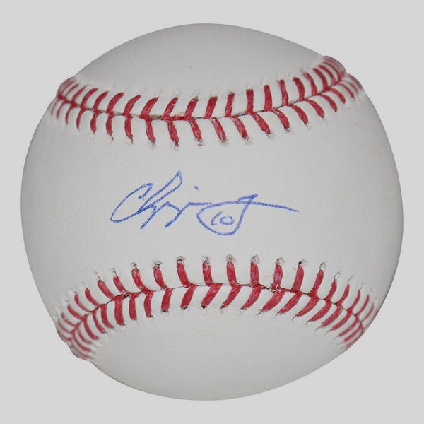 Chipper Jones Atlanta Braves Autographed Signed Baseball BECKETT COA