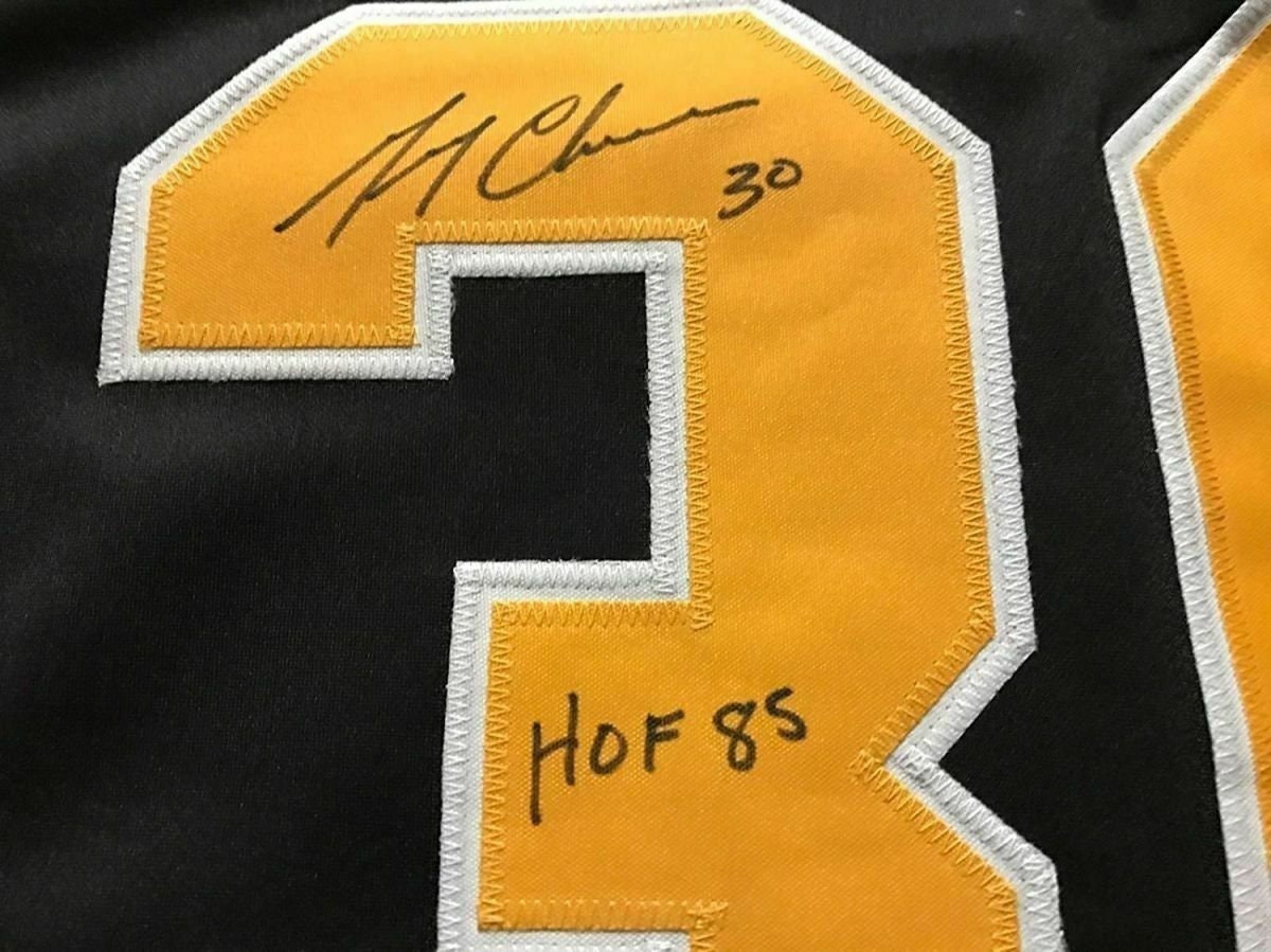 Gerry Cheevers Signed Boston Bruins #299 Career Hockey Jersey – Franklin  Mint