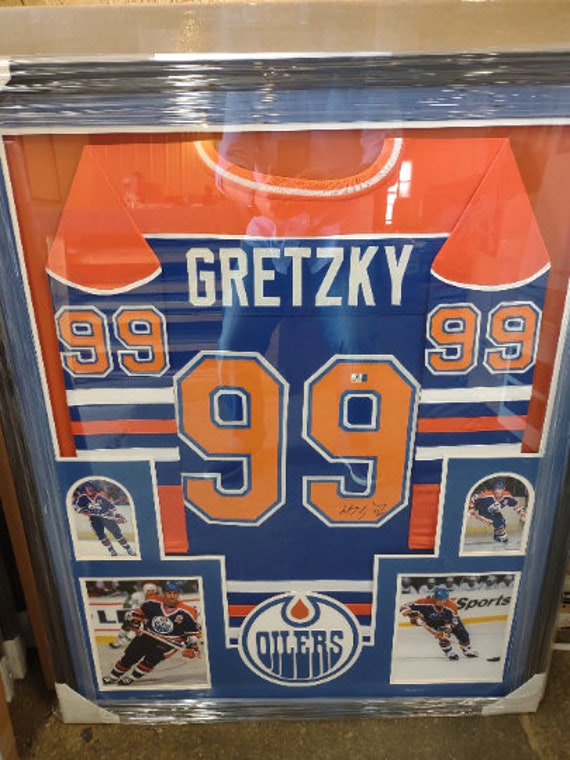 Mark Messier Autographed Signed Framed Edmonton Oilers Jersey