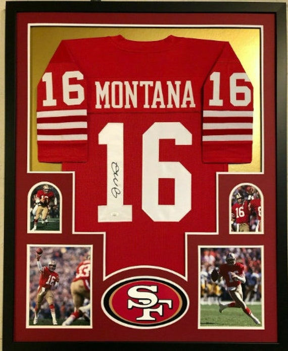 Joe Montana San Fransico 49ers Signed Autograph Custom Jersey Tristar Authentic Certified 