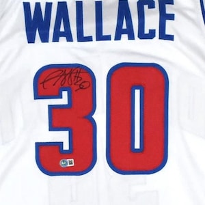 デトロイト ピストンズ ベンウォレス オーセンティック ジャージ Ben wallace jersey - Etsy 日本