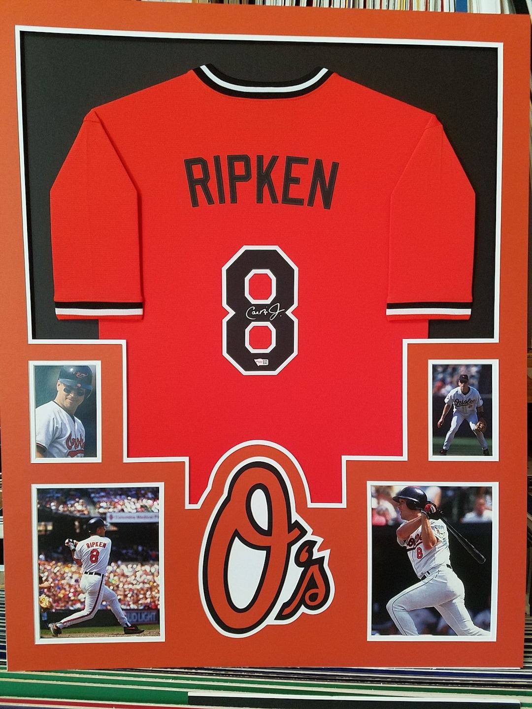 Cal Ripken Jr Autographed Signed Framed Baltimore Orioles 