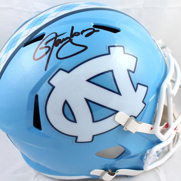 Lawrence Taylor Autographed Signed North Carolina Tar Heels Full Size Helmet BECKETT