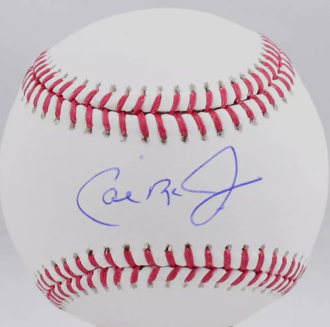 Cal Ripken Jr Baltimore Orioles Autographed Signed Official Baseball ...