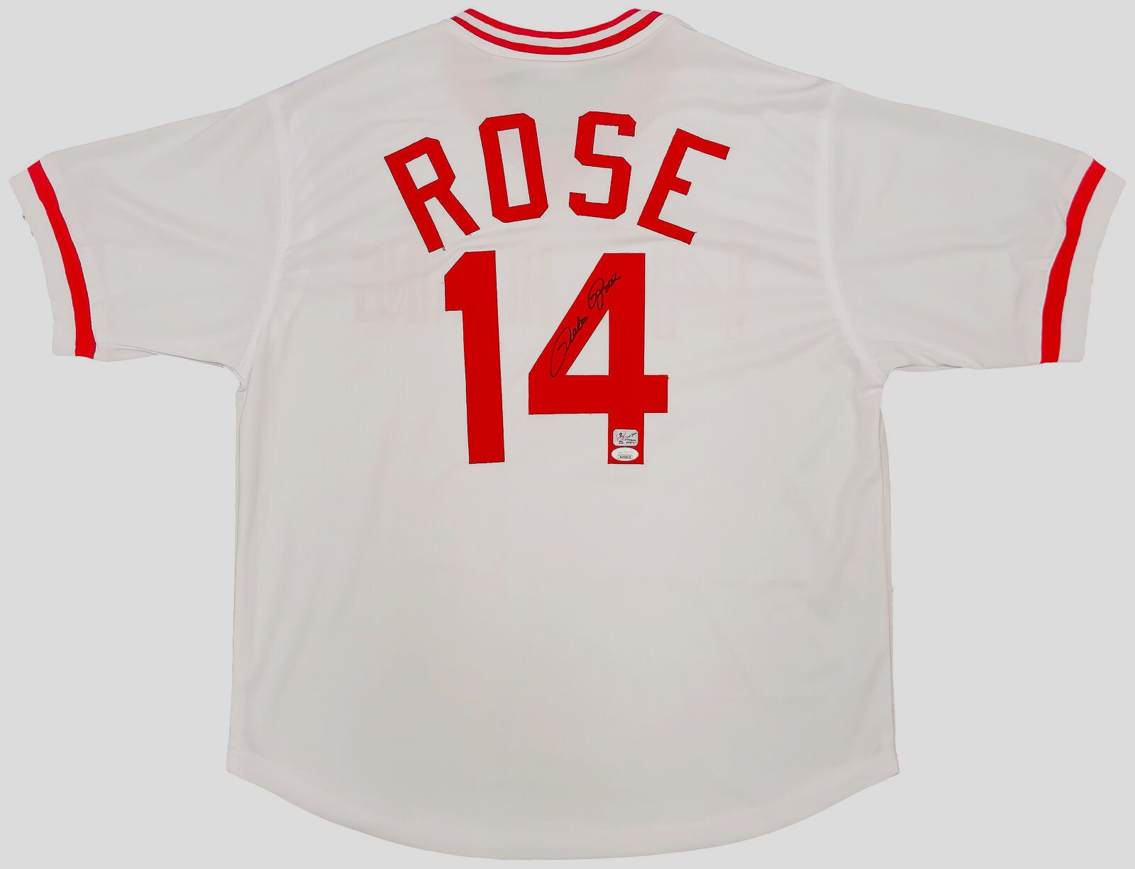 Pete Rose Autographed Signed Cincinnati Reds Jersey JSA - Etsy