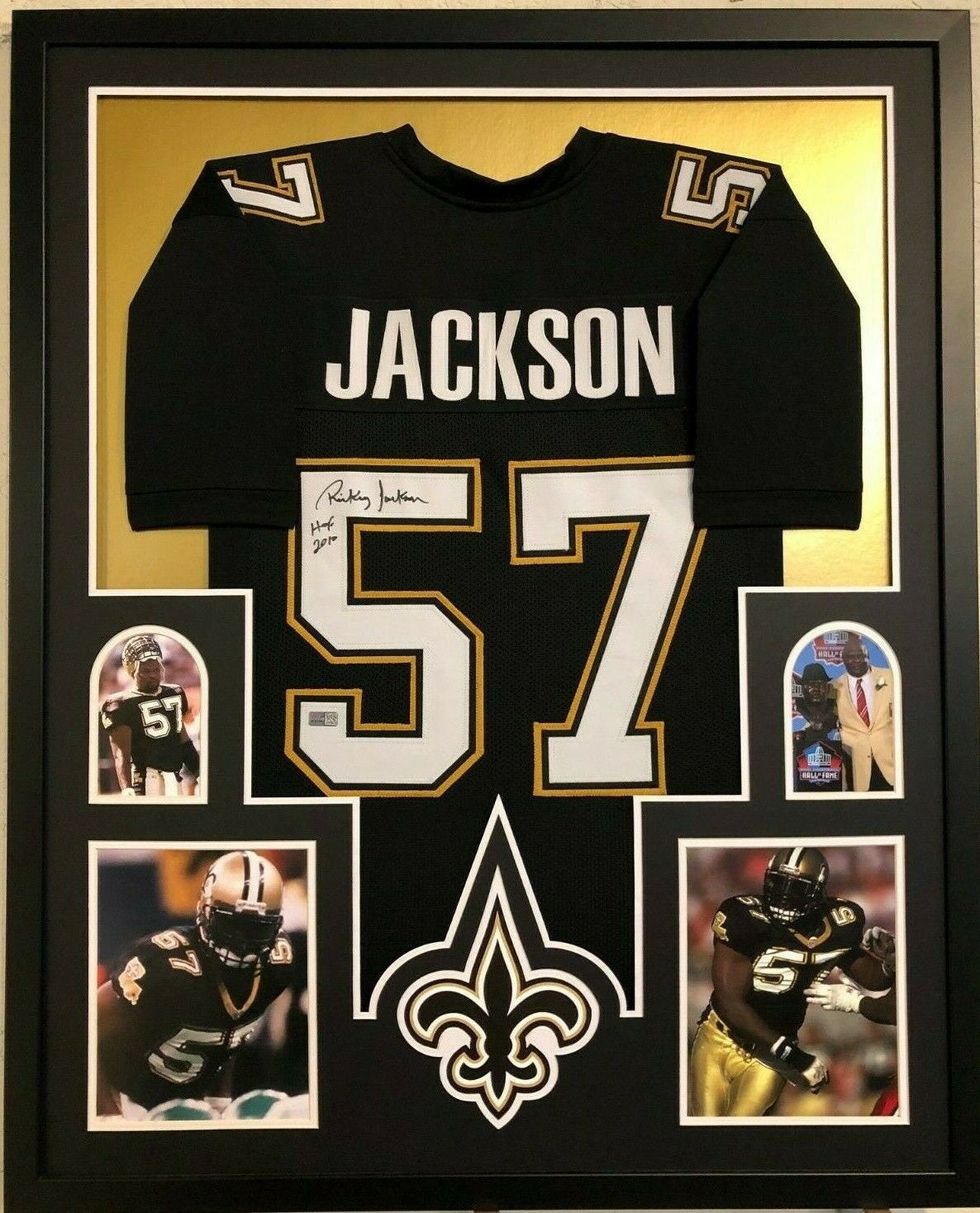 Alvin Kamara New Orleans Saints Impact Jersey Frame