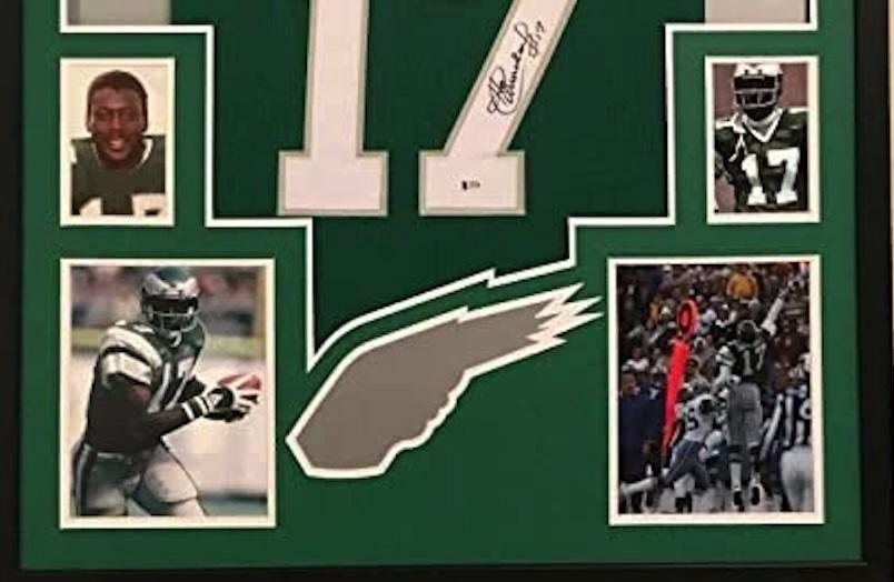Harold Carmichael Autographed Signed Framed Philadelphia Eagles