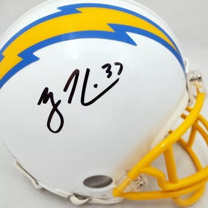 Rodney Harrison Autogrammed Signiert San Diego Ladegeräte Mini Helm BECKETT