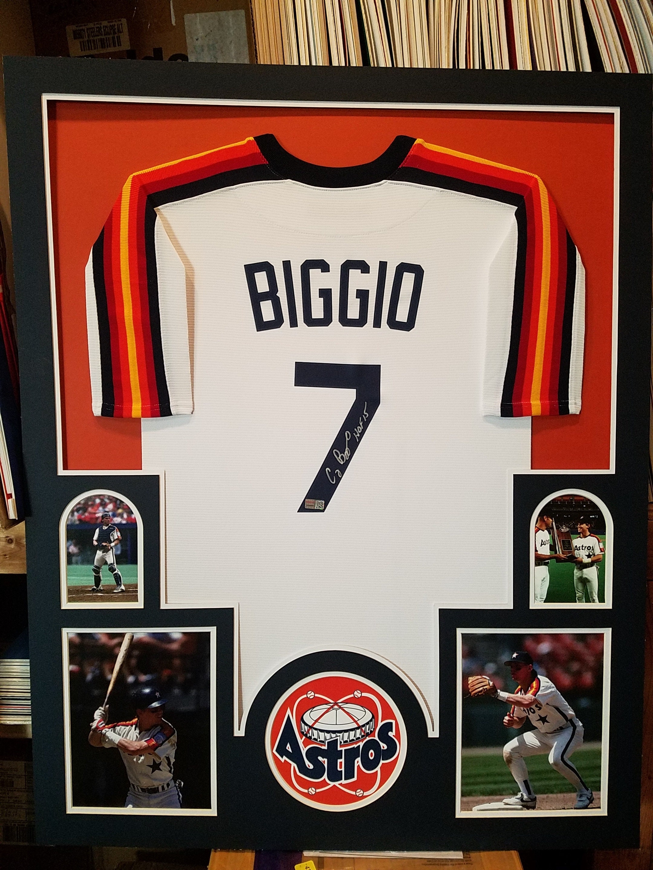 Buy Craig Biggio Autographed Signed Framed Houston Astros Jersey Online in  India 