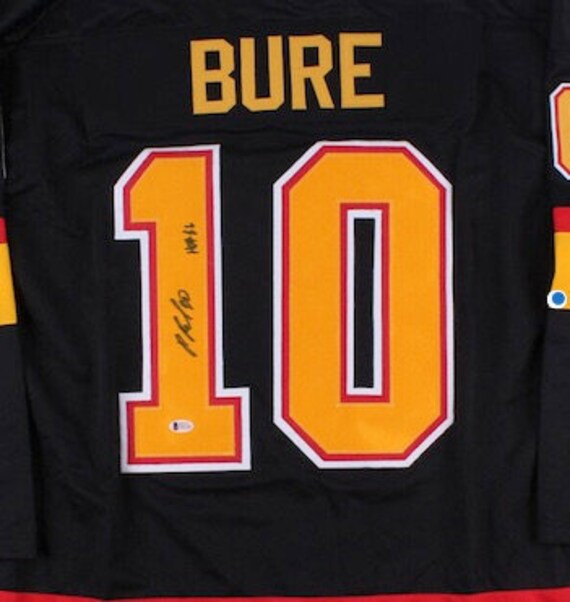 signed canucks jersey