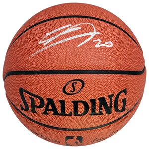 Manu Ginobili San Antonio Spurs Autographed Signed Basketball BECKETT