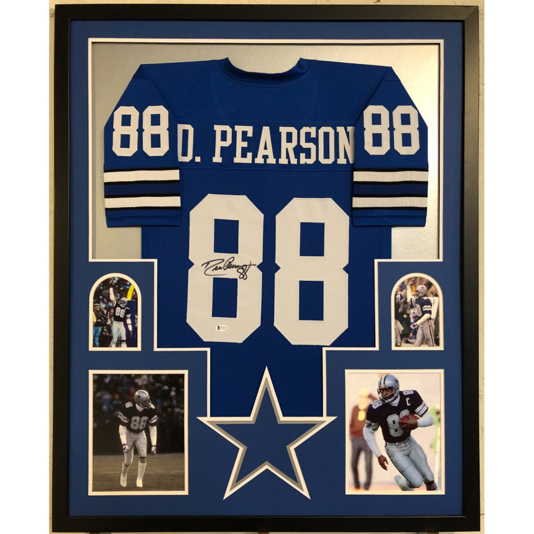 Drew Pearson Autographed Signed Framed Dallas Cowboys Jersey - Etsy