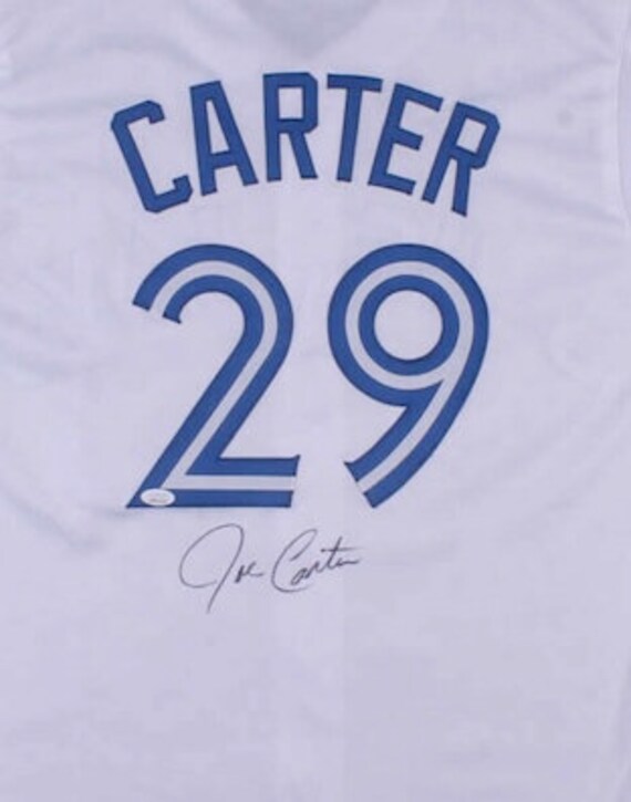 joe carter signed jersey