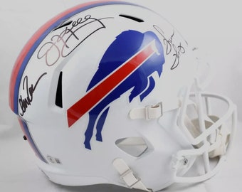 ジム・ケリー アンドレ・リード & サーマン・トーマス 直筆サイン入り