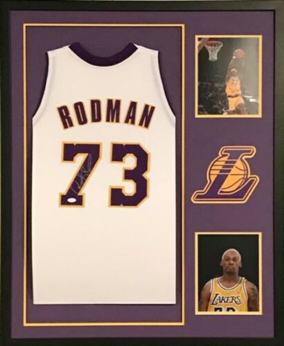 dennis rodman los angeles lakers jersey