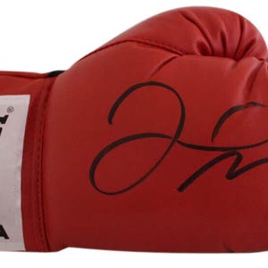 Floyd Mayweather Jr. Autographed Signed Red Right Handed Boxing Glove Beckett COA
