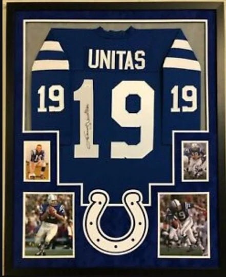 Unitas sales colts jersey