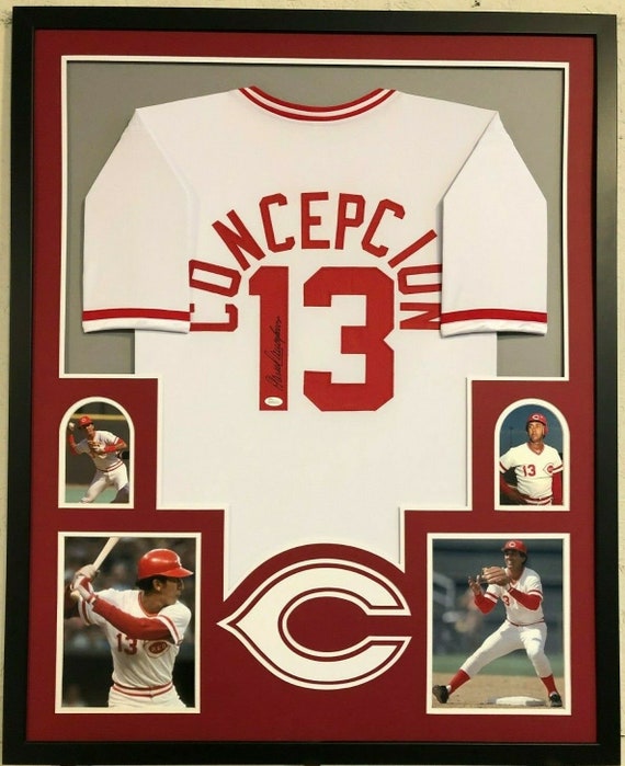 Dave Concepcion Autographed Signed Framed Cincinnati Reds 