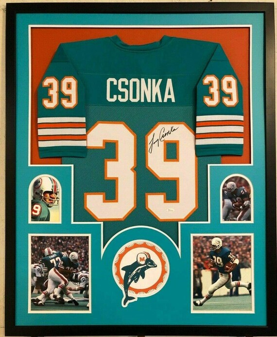 larry csonka signed jersey