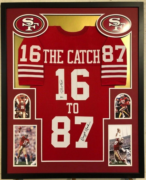 dwight clark signed jersey