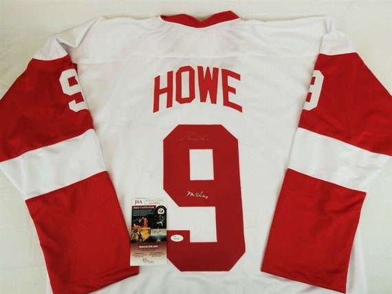 howe signed jersey