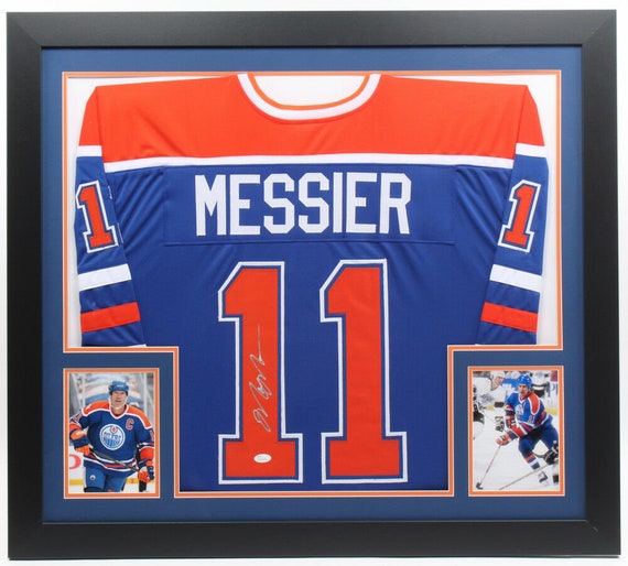 mark messier autographed jersey