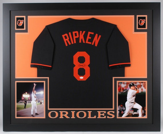 cal ripken jr autographed jersey