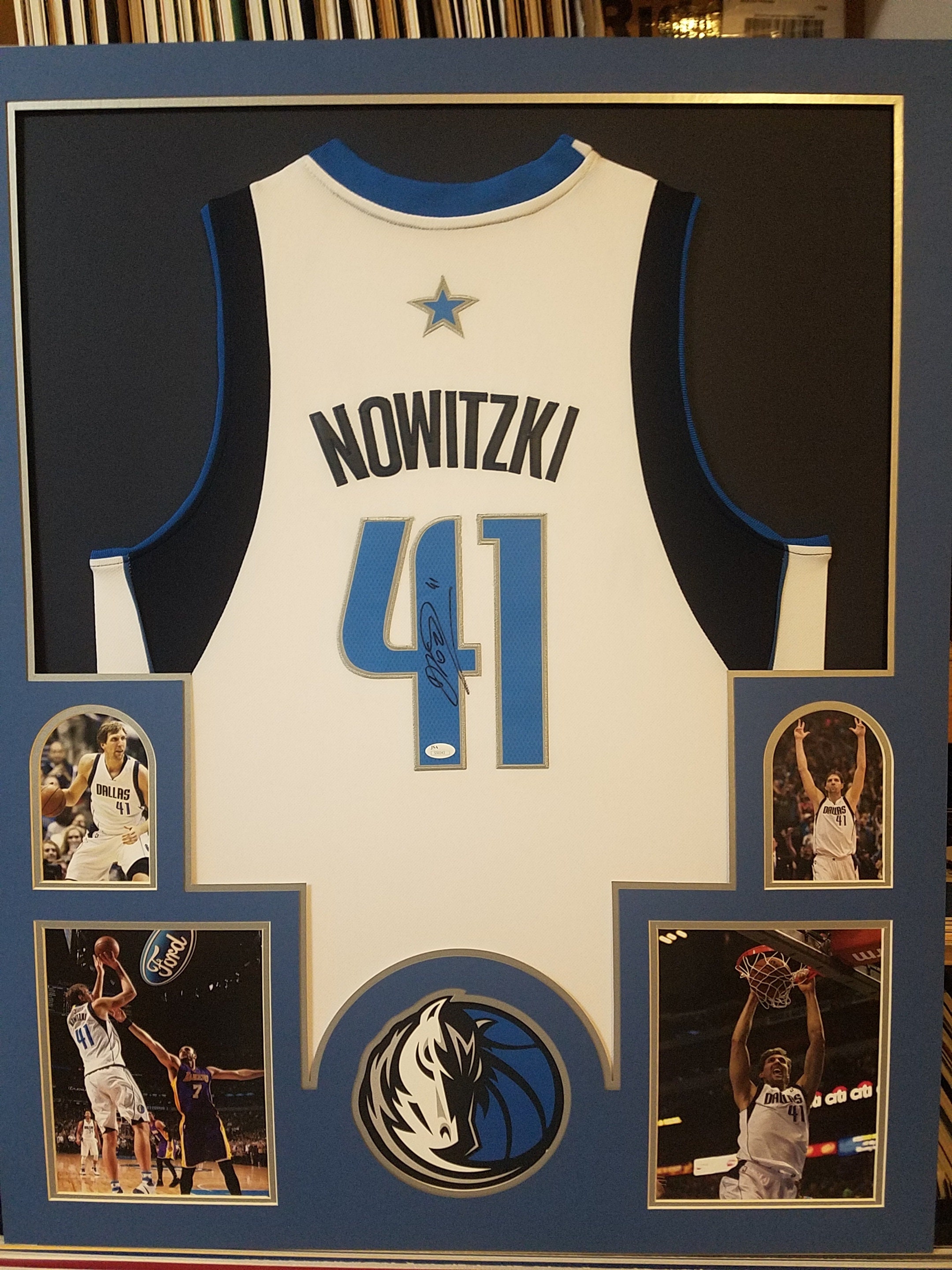 Luka Doncic Autographed and Framed Dallas Mavericks Jersey