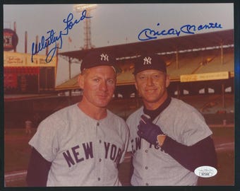 超激レア】☆ミッキー・マントル 直筆サインNo.7入りフォト額装済み