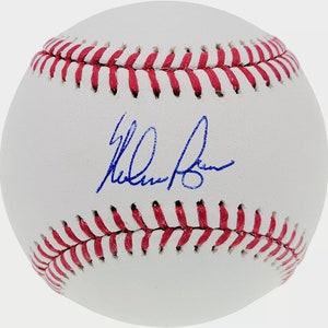 Baseball BECKETT autografato dagli Astros Angels, Nolan Ryan Rangers