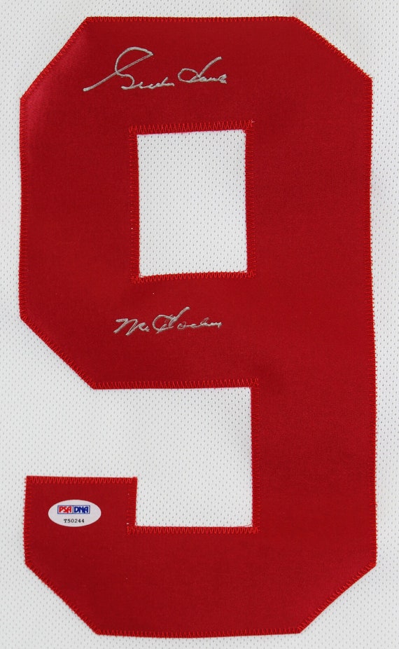 Gordie Howe Autographed Detroit Red Wings Mitchell & Ness Jersey - Detroit  City Sports